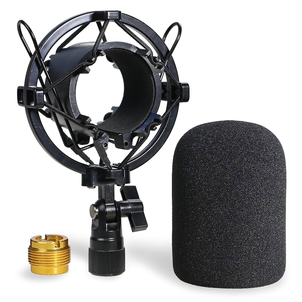 audio technica AT2020 ＋ショックマウント　セット Amazon.com: SUNMON AT2020 Shock Mount, Shock Mount Stand